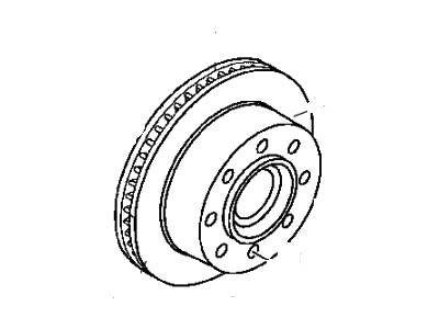 Dodge 2AMV8207AA ROTOR Brake