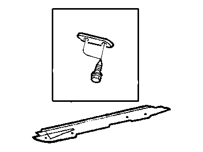 Dodge 4860335 PANEL Roof Rail Outer