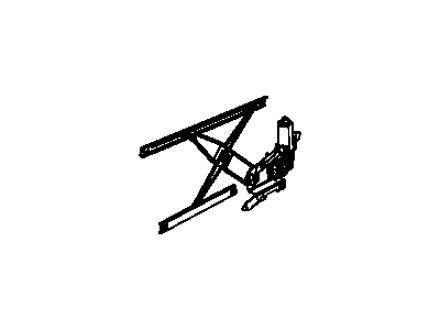 Dodge Durango Window Regulator - 55277228AB