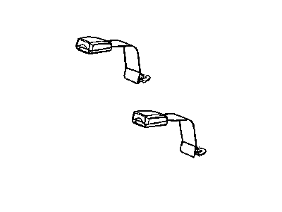 2011 Ram Dakota Seat Belt - 5JJ821DVAA