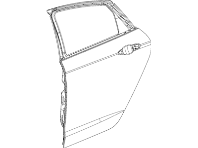 Mopar 68104738AC Outer Panel, Rear