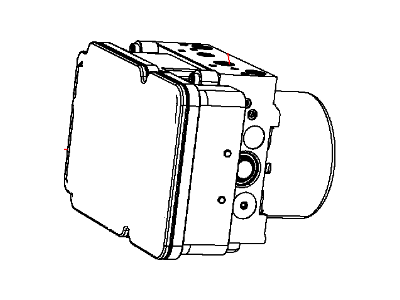 Jeep 68225335AA CONTROL UNIT Anti-Lock Brake