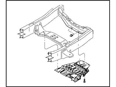 Dodge 82205937 PLATE PACKAGE Skid - Transfer Case