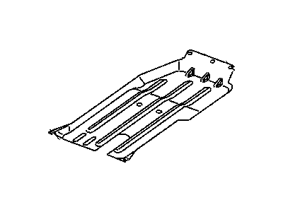Dodge 52022070AA SKID PLATE Front