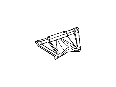 Chrysler 5099681AA REINFORCEMENT Tailgate Striker
