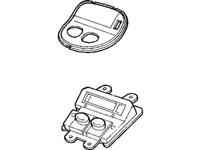 Dodge 56045185AB MODULE Compass Temperature