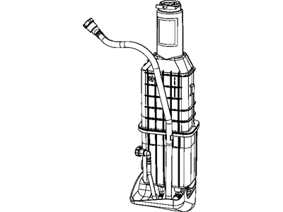 Ram 68156168AA HOSE Vapor Canister Load