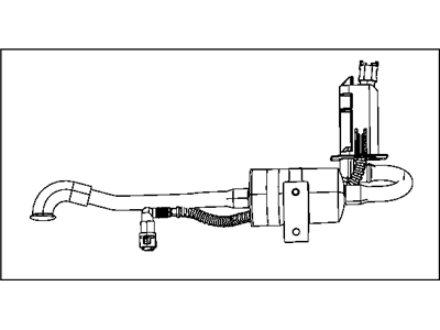 Ram 4721757AH TUBE Jumper Vent Recirculation