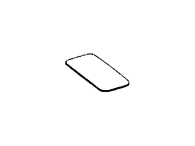 Dodge 68018824AA GLASS Sunroof See NOTE: Fixed Rear Cargo Roof Glass