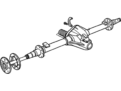 Dodge 4798981 HOUSING Rear Axle