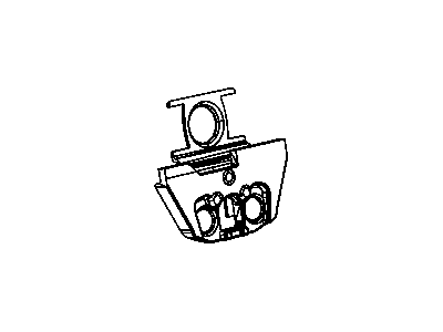 Dodge 68083333AB DAMPER Steering Wheel