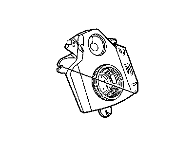 Dodge 4865995AE SPEAKER Sub Woofer
