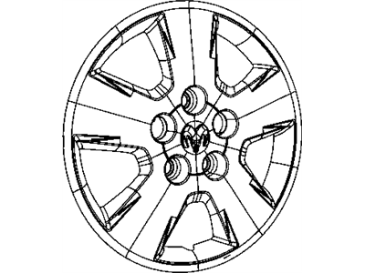 Dodge 5151424AA COVER Wheel
