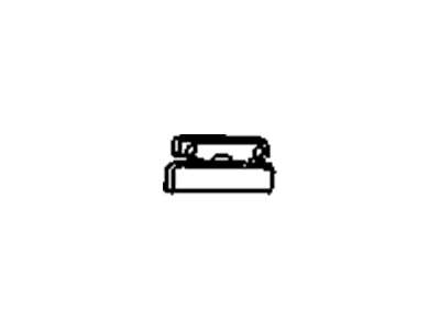 Dodge SC88WL5AA LATCH Glovebox