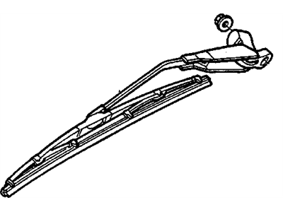 Dodge 5003651AB BLADE WIPER
