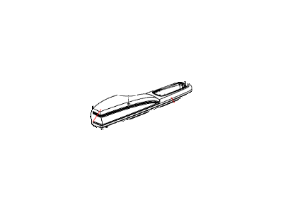 Chrysler 1JR24DX9AJ PANEL Front Door Trim