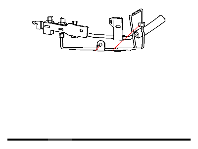 2004 Dodge Ram 1500 Brake Line - 52122130AA