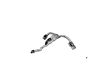 Ram 68371469AA WIRING Jumper Knock, Oil Pressure, & Temperature Sensor