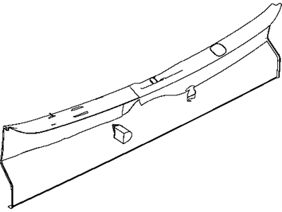 Mopar 1KL85DX9AD Rear Panel Trim