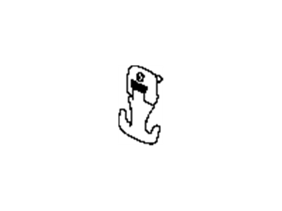 Mopar 55315133AD Tie Down, Rear