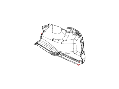Jeep 68138992AA GROMMET