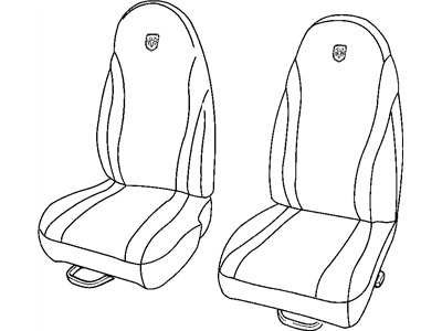 2002 Dodge Dakota Seat Cover - UH691DVAA