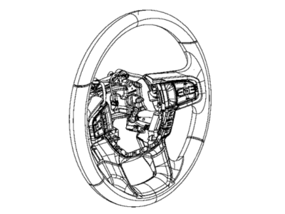 Ram 6XH872N8AA WHEEL Steering