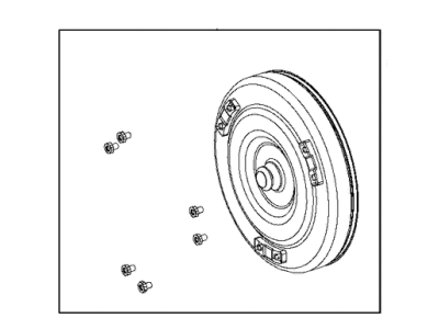 Jeep Renegade Torque Converter - 68273059AA