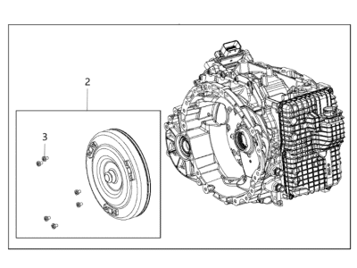 Jeep Renegade Torque Converter - R8277270AA