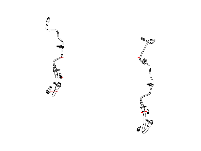 2008 Chrysler Sebring Brake Line - 5085614AA
