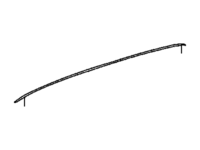 Dodge 4860672AC MOLDING Roof