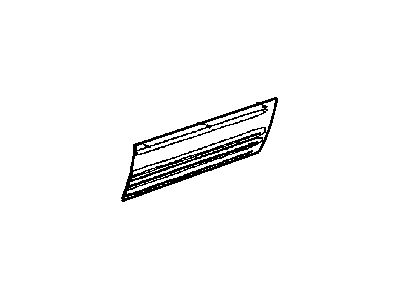 Chrysler RQ38ABEAB APPLIQUE Front Door