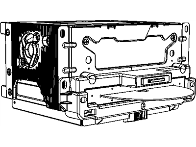 Chrysler 5064542AH RADIO MULTI Media