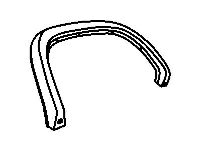 Ram 1EM13RXFAD MOLDING Wheel Opening Flare