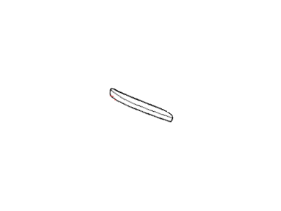 Dodge 68100209AC BEAM Front Bumper