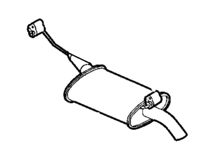 1999 Chrysler 300M Exhaust Pipe - E0021397AA