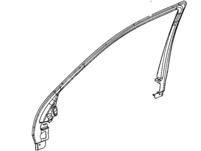 Dodge 6NS041CCAA MOLDING Front Door