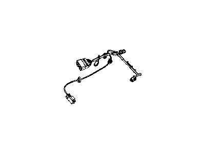 Jeep 68086071AB WIRING Console Front Console Wiring