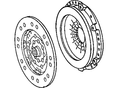 Chrysler 5102783AA DISC AND PLATE KIT Clutch