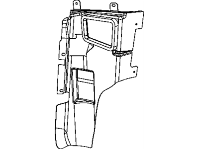 Dodge 55277011AD SHIELD Fender