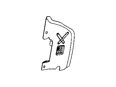 Dodge 55056680AC SHIELD Fender