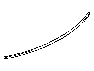 Chrysler MR311181 SPACER Rear Window