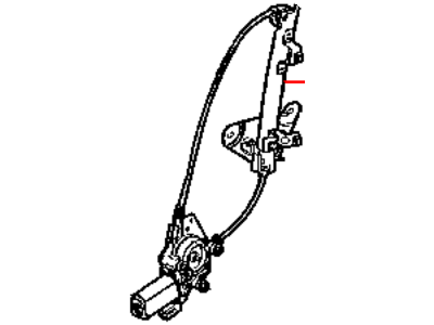 Mopar 4814547AG Door Shell, Rear Driver Side