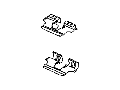 Dodge 68151979AA SPRING KIT Disc Brake Pad