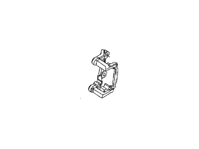 Dodge 5137687AB ADAPTER Disc Brake Caliper
