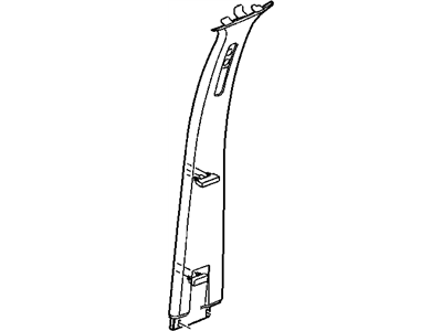Jeep 5GE60BD5AL MOLDING B Pillar
