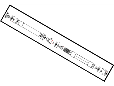 Ram 4500 Drive Shaft - 52123048AC