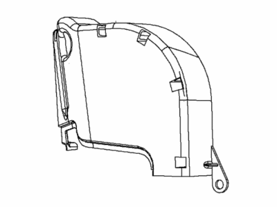 Jeep Compass Timing Cover - 68367423AA