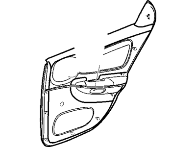 Dodge QS28XDVAA CUP Door Pull