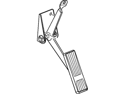 Jeep 53013703AB PEDAL Accelerator